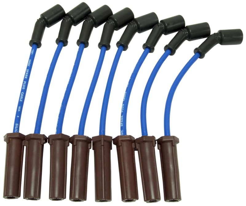 NGK Spark Plug Wire Set 51033 Ultra-Low Resistance Silicone Jacket