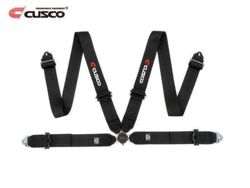 Cusco Universal 4-Point 3in Shoulder 3in Lap Racing Harness with Eyebolts