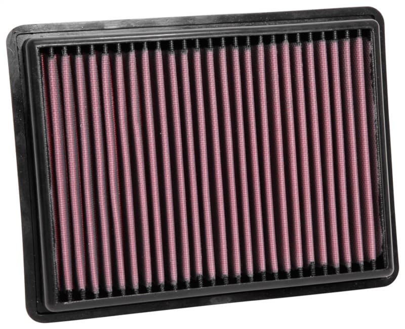 K&N Engineering Drop-In High-Flow Air Filter Reusable Washable