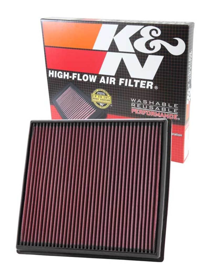 K&N Engineering Drop-In High-Flow Washable Air Filter 33-2428 - Image 4