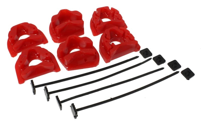 Energy Suspension Motor Mounts for Cars Trucks Racing Red Torque Resistant - Image 2