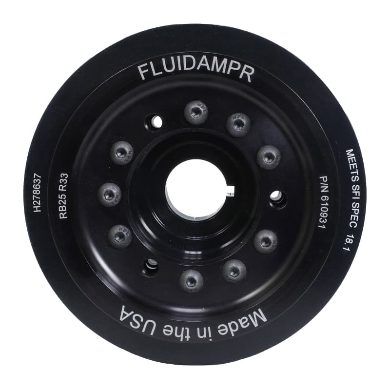 Fluidampr Performance Damper for Import Vehicles Viscous Harmonic Balancer