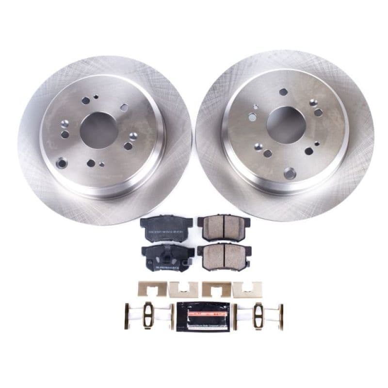 PowerStop Z17 Stock Replacement Brake Kit with Ceramic Pads and Rotors