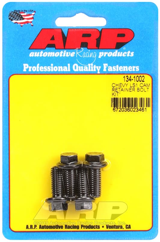 ARP Cam Bolt Kit for LS1 Chevy Cam Retainer