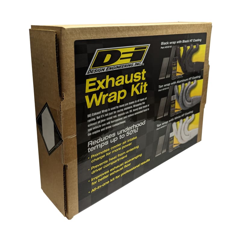 DEI Exhaust Wrap Kit for Headers 2in x 50ft Rolls with HT Silicone Coating - Image 4