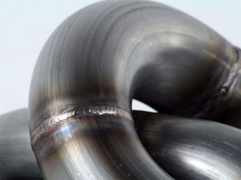 aFe Twisted Steel Performance Header for Chevy C6 14-Gauge 409 Stainless - Image 4