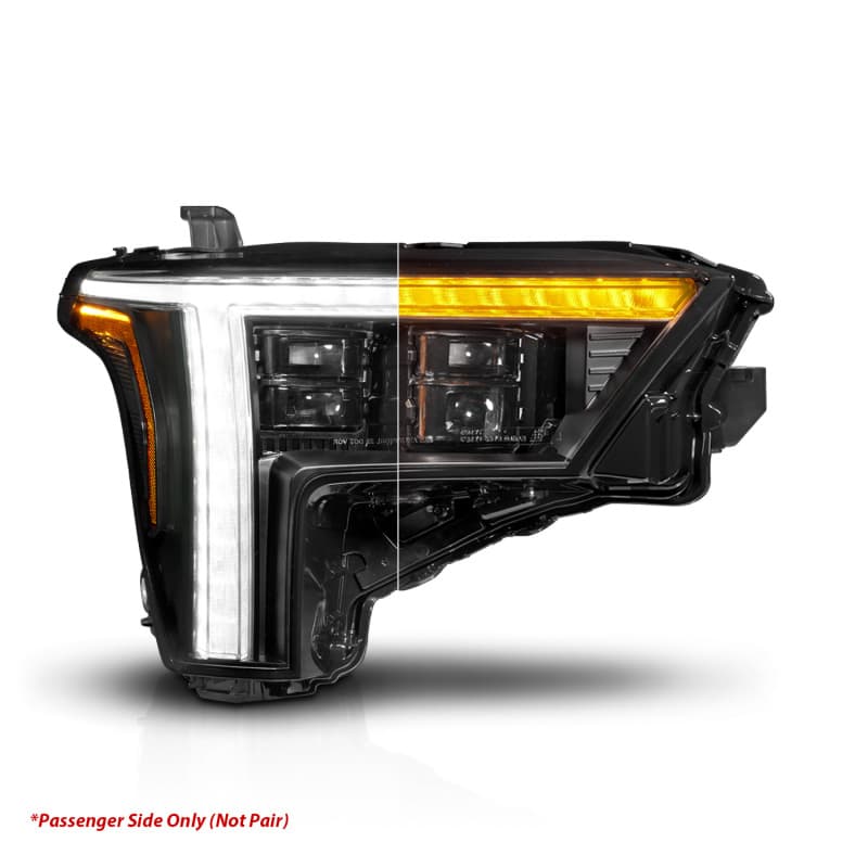 ANZO Z-Series Full LED Projector Headlight for 22-24 Toyota Tundra Passenger ...