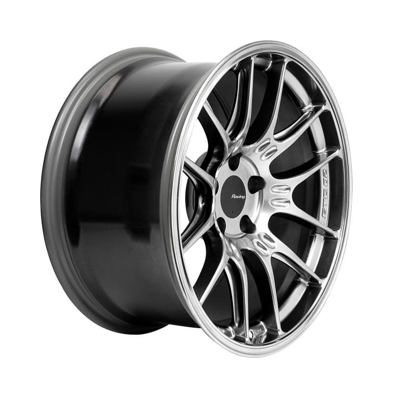 Enkei GTC02 18x9.5 5x114.3 15mm Offset Hyper Silver Wheel - Image 2