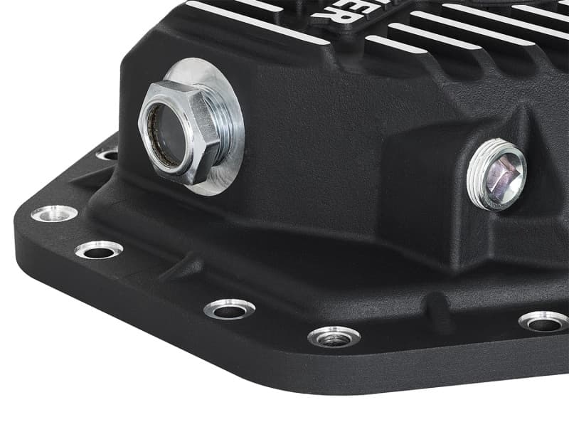 aFe Rear Differential Cover for Trucks 5-Quart Capacity Magnetic Plugs - Image 4