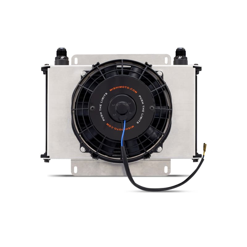 Mishimoto Oil Cooler Kit Universal 25-Row 120 PSI with 8" Fan and Mounting Br... - Image 4