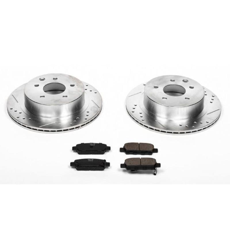 PowerStop Z23 Evolution Brake Kit for Daily Driver Carbon-Fiber Ceramic Pads