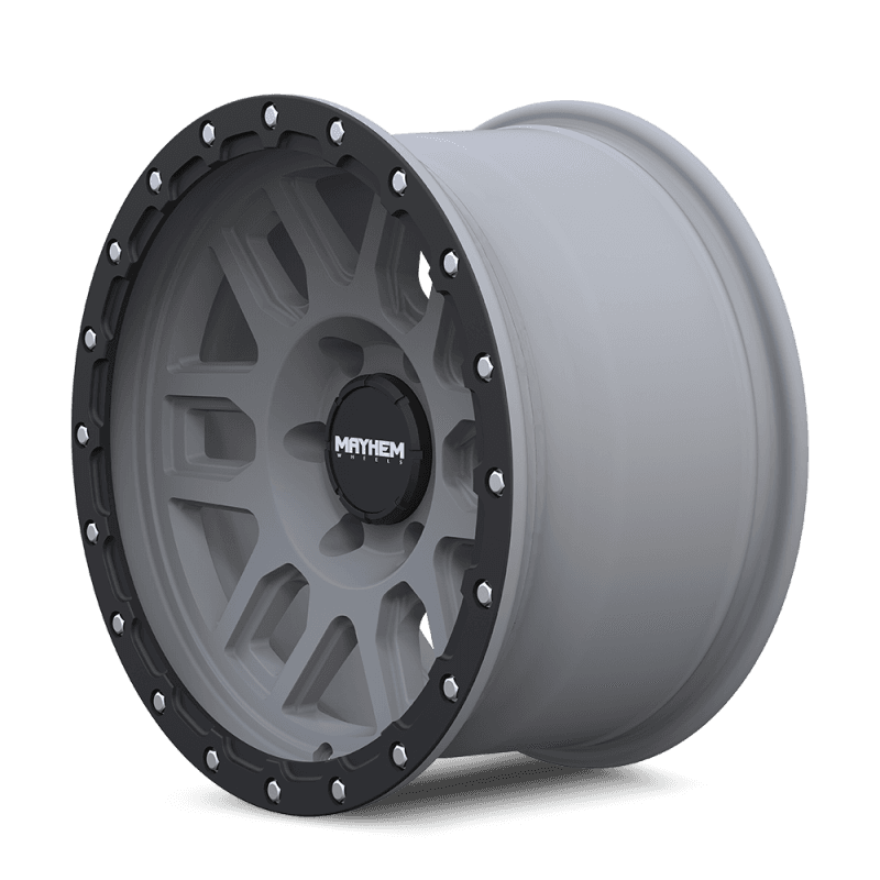 Mayhem Delta 8304 17x9 6x139.7 106mm Hub Matte Gunmetal Matte Black Lip Wheel - Image 2