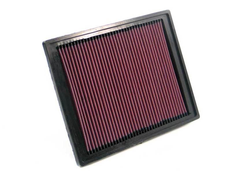 K&N Engineering Drop-In High-Flow Air Filter for Multiple Vehicles Reusable