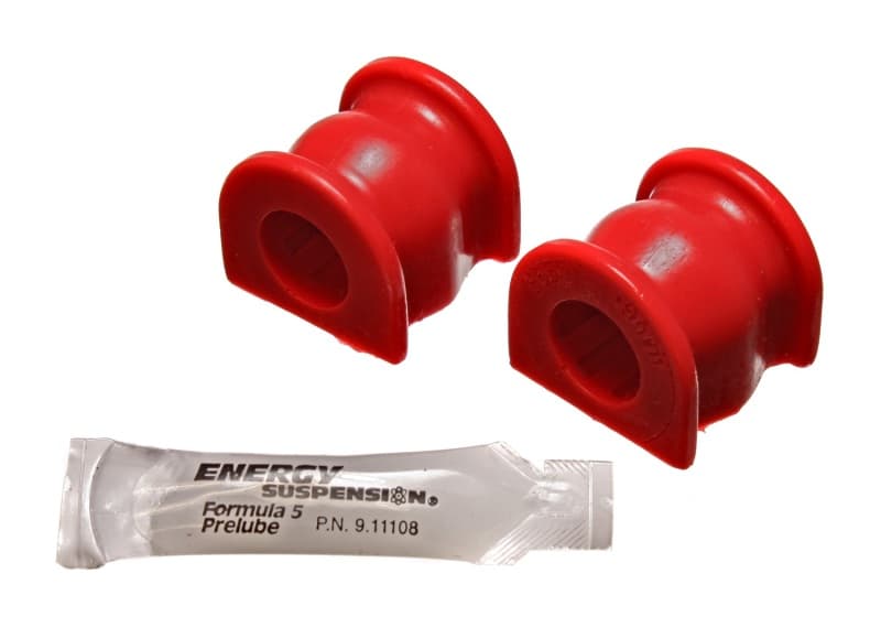 Energy Suspension Sway Bar Bushings Red Hyper-Flex Polyurethane - Image 2