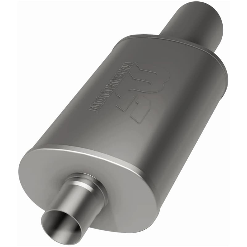 Magnaflow Stainless Steel Straight-Through Muffler with Welded Tip - Image 4