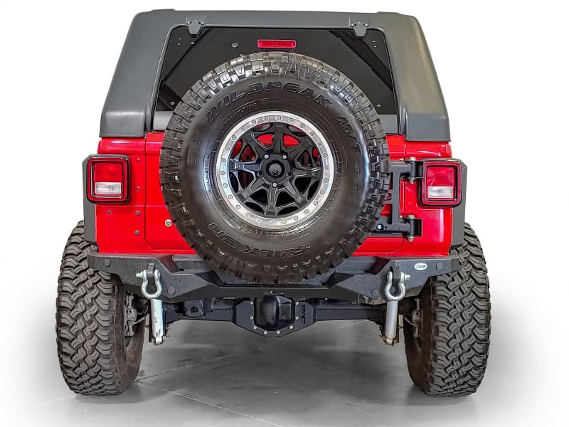 DV8 Offroad Tire Carrier for Jeep JL 2018+ HD Hardened Steel Easy Open Hinge - Image 4