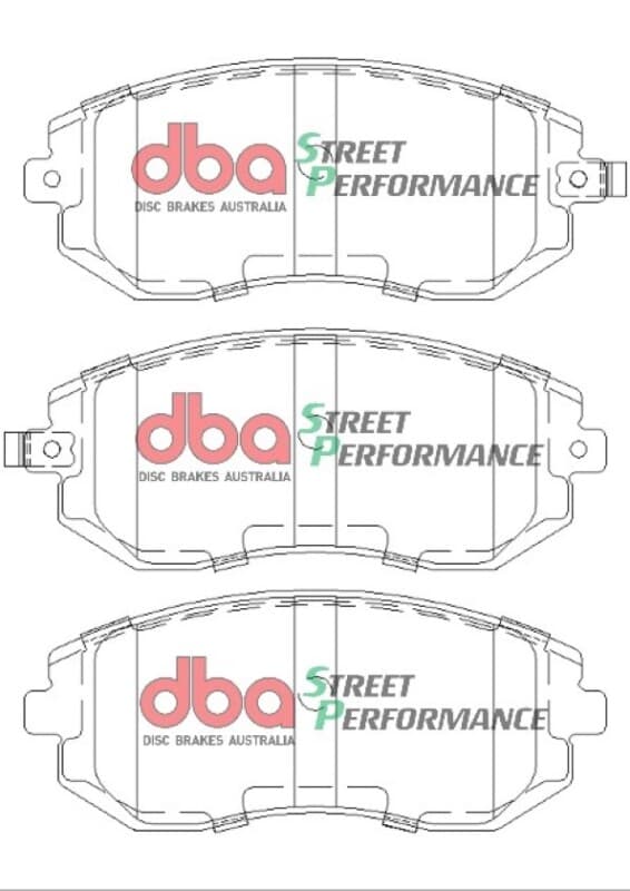 DBA SP500 Brake Pads for Daily Driver Vehicles Low Dust Low Wear - Image 3