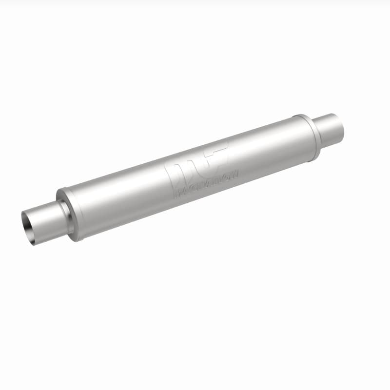 Magnaflow 4in Round Straight-Through Performance Muffler 4x4x22in Satin Finish - Image 4
