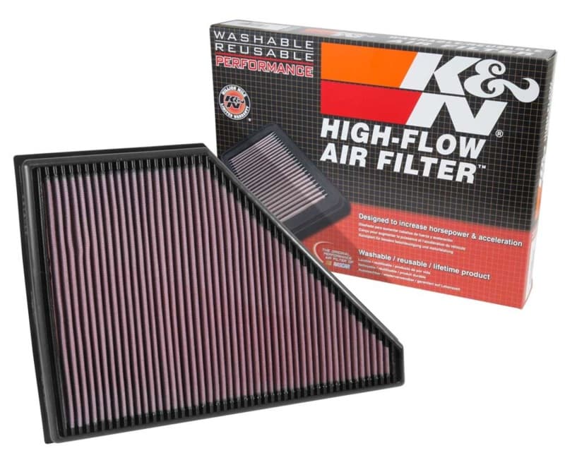 K&N Engineering Drop-In Air Filter for Chevy C6 33-5056 - Image 4