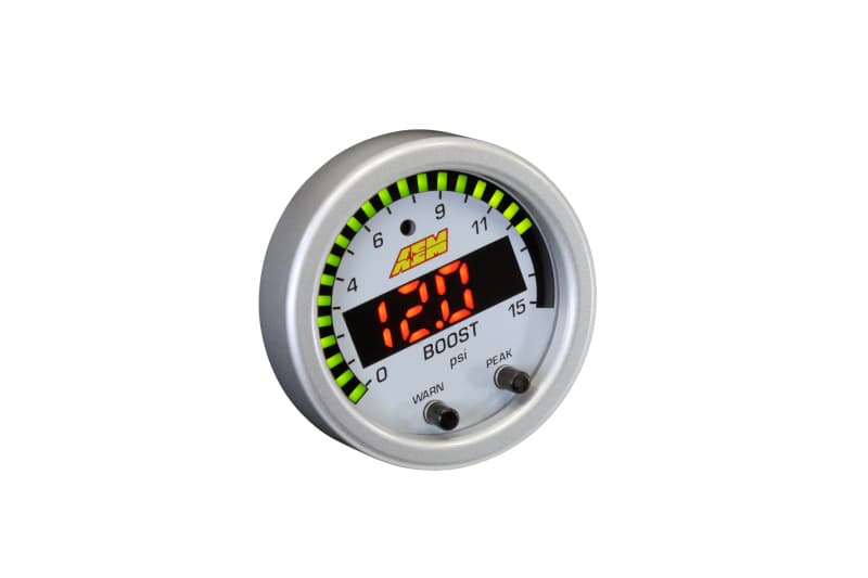 AEM X-Series Digital Gauge with AEMnet CAN-Bus and Programmable LED Display - Image 5