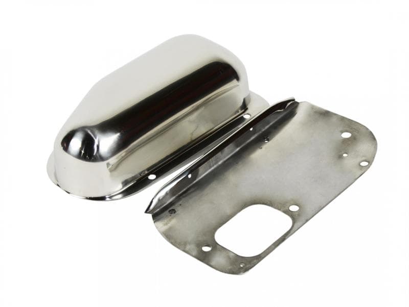 Kentrol Wiper Motor Cover for 76-86 Jeep CJ Polished Silver