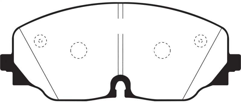 EBC Yellowstuff Brake Pad Set for Trucks SUV High Friction Towing Off-Road - Image 2