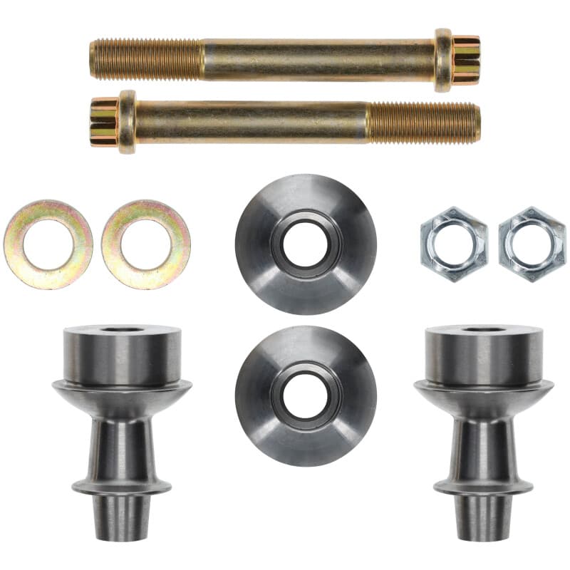 Camburg Uniball Hardware Kit for Upper Control Arms with Stainless Steel Spacers