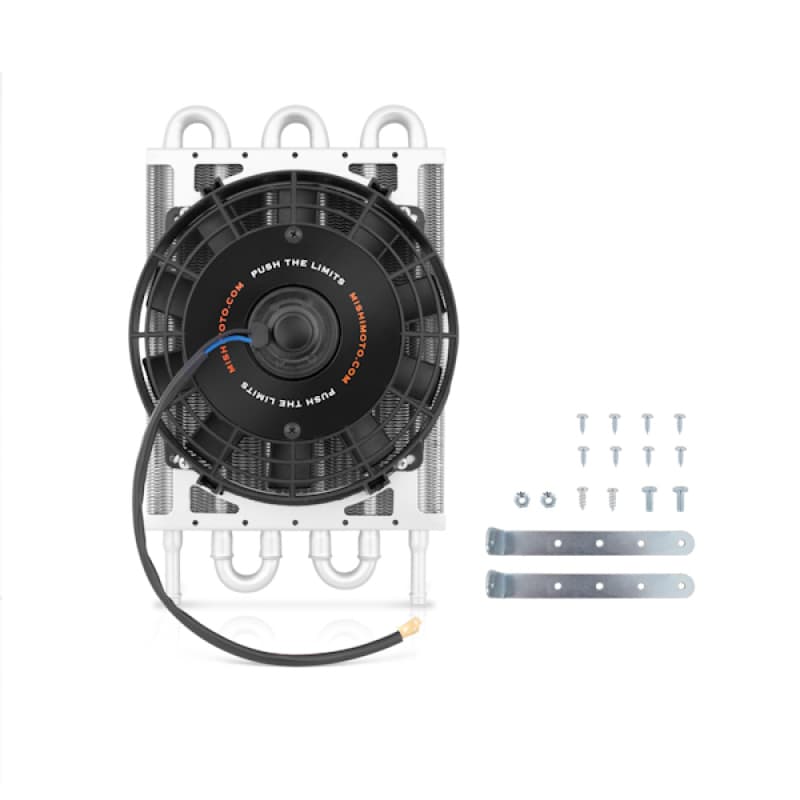 Mishimoto Transmission Cooler Kit with 8-Inch Electric Fan for Heavy Duty Trucks - Image 5