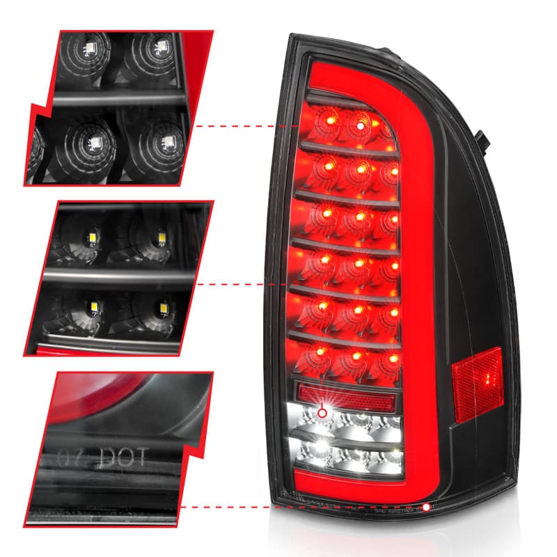 ANZO LED Taillights for Chevy C6 100% Street Legal - Image 4
