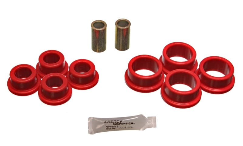 Energy Suspension Strut Bushings for Front Wheel Drive Vehicles Red Polyurethane - Image 2