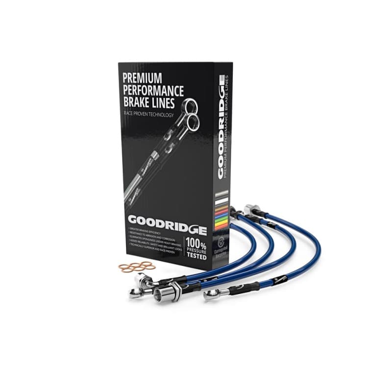 Goodridge G-Stop Brake Line Kit for Performance Cars PTFE Inner Stainless Steel
