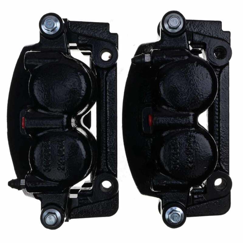 PowerStop Brake Calipers Black Powder Coated Pair Durable High-Temp Finish - Image 2