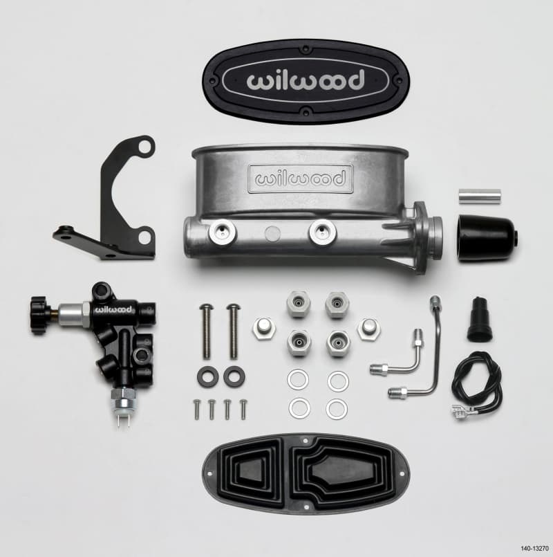 Wilwood Aluminum Tandem Chamber Master Cylinder Kit for Chrysler Corvette GM ...