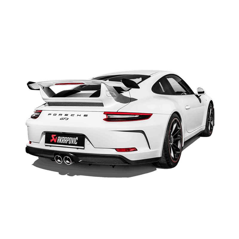 Akrapovic Slip-On Race Line for Porsche 911 GT3 (991.2) Titanium Tail Pipe Set - Image 3