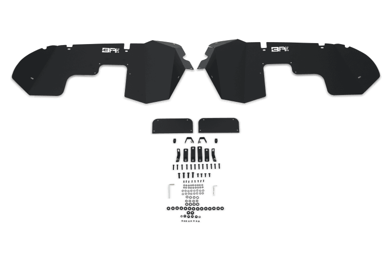 Body Armor 4x4 Fender Liners for Jeep JL-6100 Durable HDPE Material