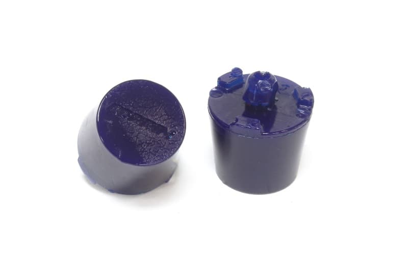 Perrin Performance Adjustable Trunk Bumper Set for 15-25 Subaru WRX/STI Blue