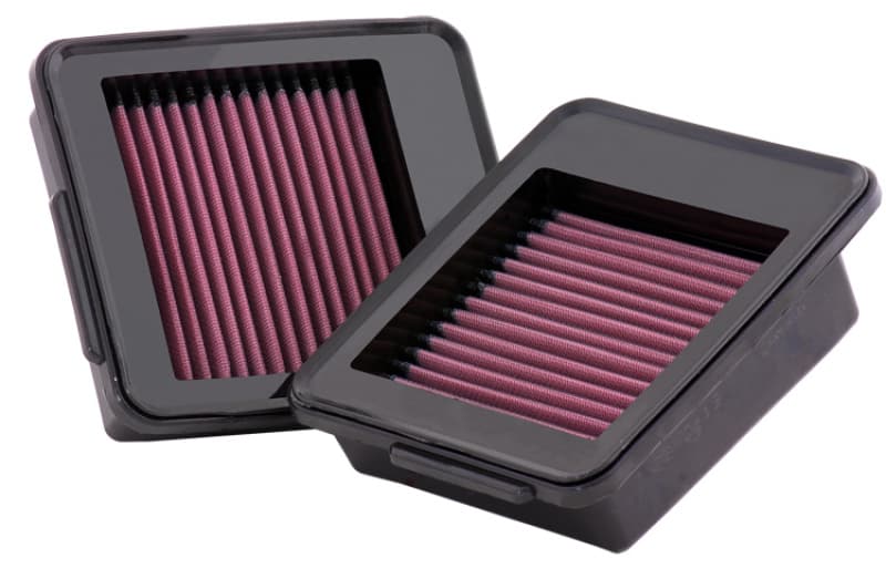 K&N Engineering Drop-In Air Filter Washable Reusable High-Flow for Multiple V...