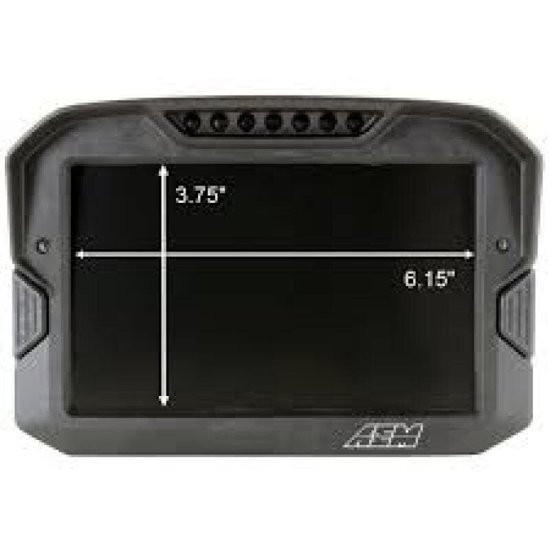AEM CD-7 Carbon Digital Dash Display with Shift Lights - Image 3