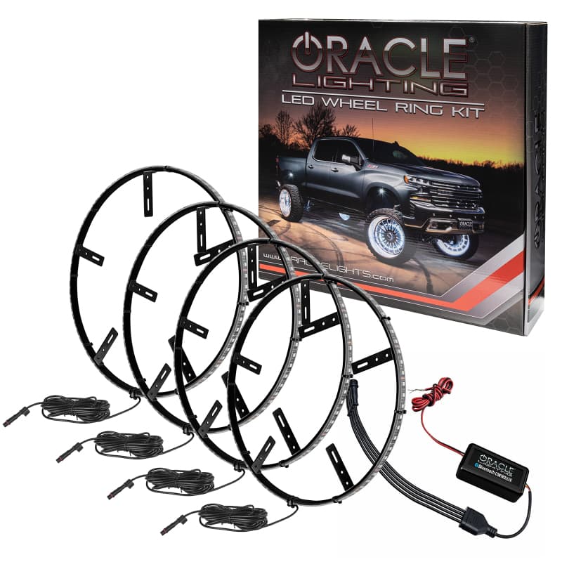 ORACLE Lighting LED Wheel Rings 16.5" Oversized for Car & Truck