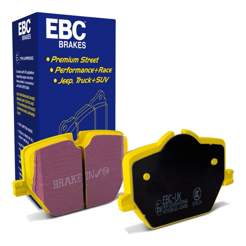 EBC Yellowstuff Brake Pad Set for Street & Track Driving High Performance - Image 2