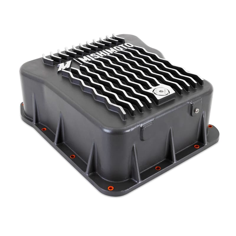 Mishimoto Aluminum Transmission Pan for Chevy Duramax 6.6L with Internal Baffles