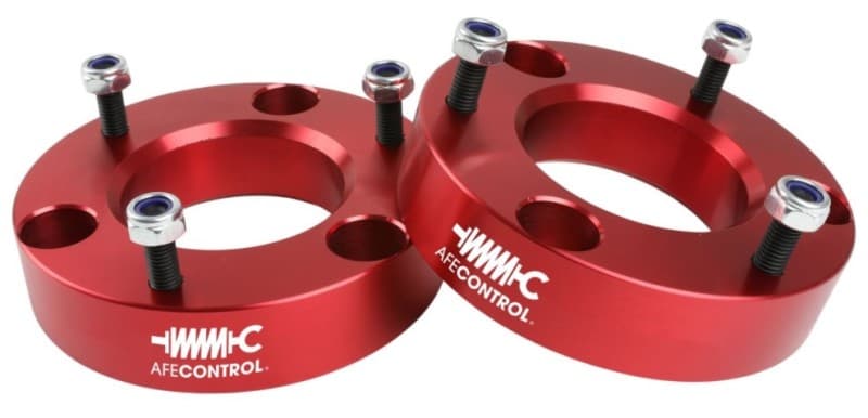 aFe Leveling Kit for Trucks 2.0-Inch Front Lift 6061 Billet Aluminum - Image 2