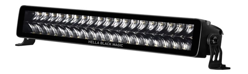 Hella Black Magic LED Light Bar 12" High-Power Worklight with Cooling Fins - Image 5
