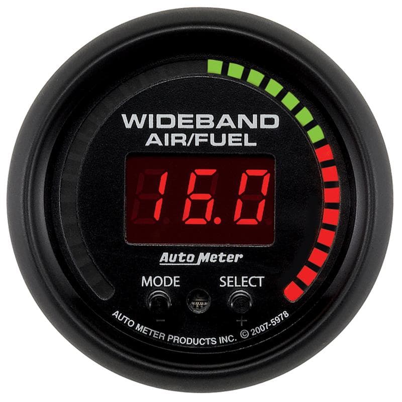 AutoMeter ES Wideband Air/Fuel Gauge for Universal Advanced Calibration - Image 2