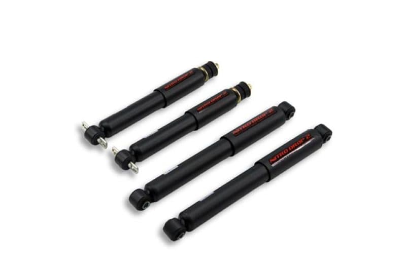 Belltech Nitro Drop 2 Shock Set for Trucks & SUVs Comfort-Tuned Suspension