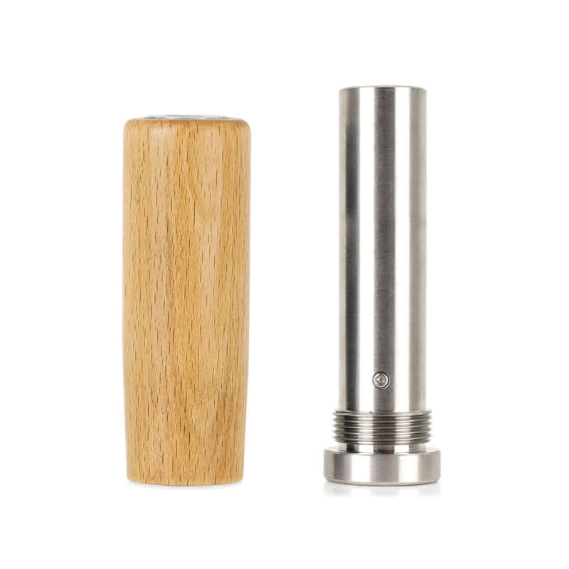 Mishimoto Tall Steel Core Wood Shift Knob for Universal Fit Dark Walnut - Image 4