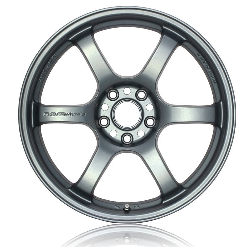 Gram Lights 57DR 18x9.5 +22 5x114.3 Gun Blue Wheel