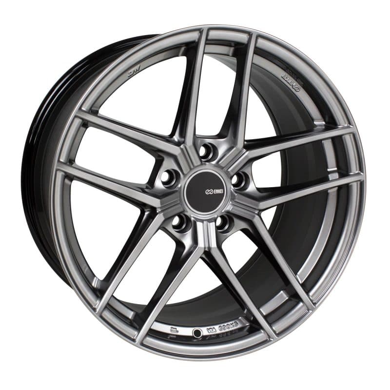 Enkei TY5 19x8.5 5x114.3 35mm Offset Hyper Silver Wheel