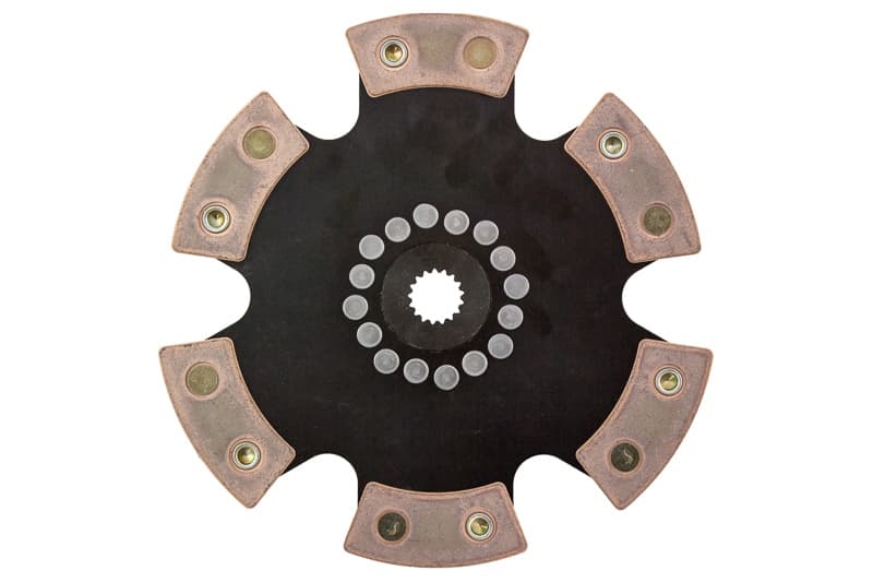 ACT Race Clutch Disc 6-Pad Rigid Ceramic Friction for Larger Clutch Sizes - Image 3