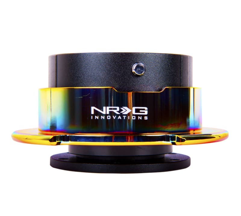 NRG Quick Release Gen 2.5 Black Body Neochrome Ring